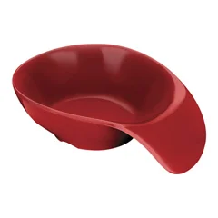 Biradlı Açık Büfe Minimalist, Sosluk, Çerezlik, 13x9x3,5 cm, Kırmızı