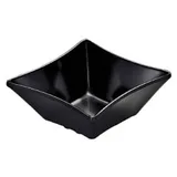 Biradlı Açık Büfe Minimalist, Sosluk, Çerezlik, 8x8x3,5 cm, Siyah - Görsel 1