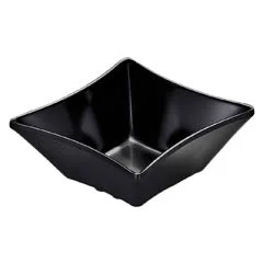 Biradlı Açık Büfe Minimalist, Sosluk, Çerezlik, 8x8x3,5 cm, Siyah