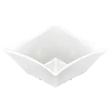 Biradlı Açık Büfe Minimalist, Sosluk, Çerezlik, 8x8x3,5 cm, Beyaz - Görsel 1