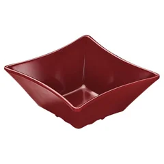 Biradlı Açık Büfe Minimalist, Sosluk, Çerezlik, 8x8x3,5 cm, Kırmızı