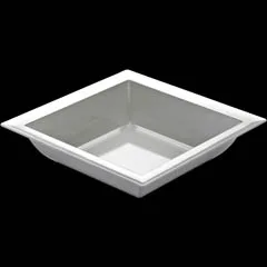 Biradlı Açık Büfe Salata Meyve Sunum Kasesi 37,3x37,3x9 cm