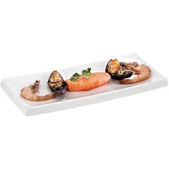 Biradlı Açık Büfe Sushi Sunum Tepsisi, 34x15x2 cm