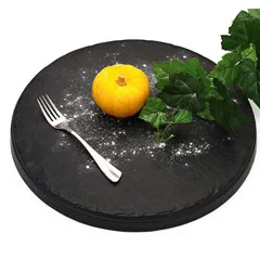 Biradlı Açık Büfe Tarako Sunum, Yuvarlak, 42x42x3 cm