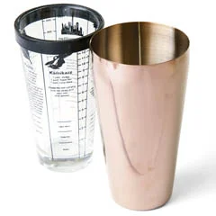 Biradlı Boston Shaker, 700 Cl, Bakır