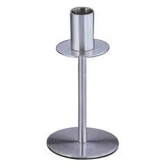 Biradlı BRD-JTS2903-B Ayaklı Çelik Mumluk, 16 cm
