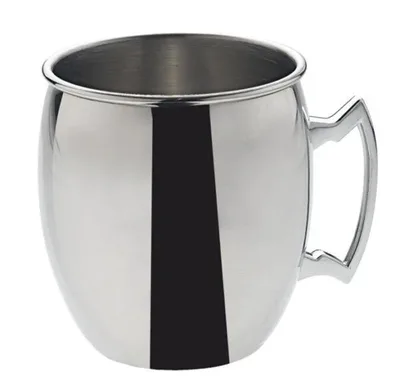 Biradlı Çelik Moscow Mule Bardak, 500 cc