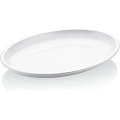 Biradlı Fts-1958 Melamin Tabak, Oval, 55x39x6, Sarı