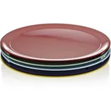 Biradlı Fts-1984 Melamin Tabak, Oval, 55x42x3 cm, Lacivert - Görsel 1