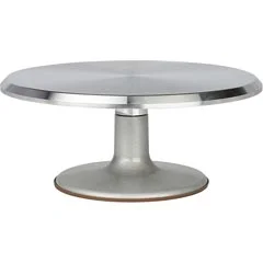 Biradlı Metal Dönerli Pasta Sıvama Standı, 30 cm