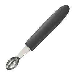 Biradlı Plastik Saplı Oval Parizyen Kaşık