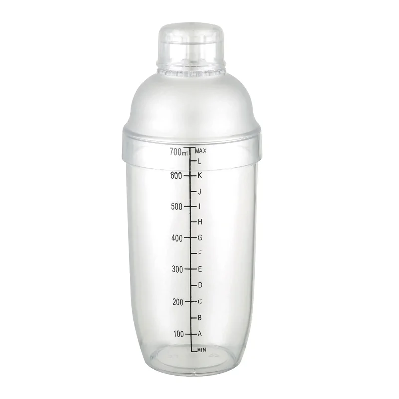 Biradlı Polikarbon Kokteyl Shaker, 700 cc