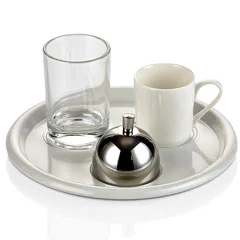Biradlı Türk Kahve Servis Takımı Yuvarlak, 19 cm