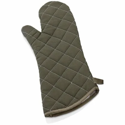 Biradlı Yanmaz Eldiven, 40 cm Yeşil
