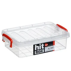 Bora Plastik BO910 Saklama Kabı 1 lt, 22x15x6 cm