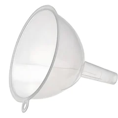 Bora Plastik Saplı Huni No: Bo427 165h - 180ø Mm Şeffaf