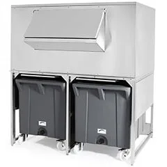 Brema DRB 500 Buz Haznesi, 108x2 kg Araba Kapasitesi, 300 kg Hazne Kapasitesi