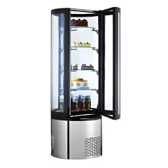 By Kitchen DST-360 Dik Tip Soğuk Teşhir Dolabı, 68x68x175 cm