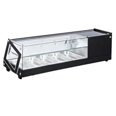 By Kitchen DTS-84L Set Üstü Soğuk Teşhir Dolabı, 148,3x39,5x37,5 cm