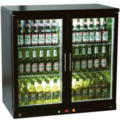 By Kitchen Bar Arkası Şişe Soğutucu Dolap, İki Çarpma Kapılı, 90x50x89,5 cm, DBB 250