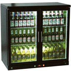 By Kitchen Bar Arkası Şişe Soğutucu Dolap, İki Çarpma Kapılı, 90x50x89,5 cm, DBB 250