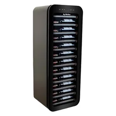 By Kitchen WC-34B Şarap Dolabı, 34 Şişe Kapasiteli, Kayar Raflı, Siyah