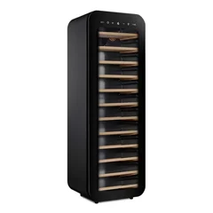 By Kitchen WC-34B Şarap Dolabı, 34 Şişe Kapasiteli, Siyah