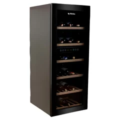 By Kitchen WC-73B Şarap Dolabı, 73 Şişe Kapasiteli, Siyah