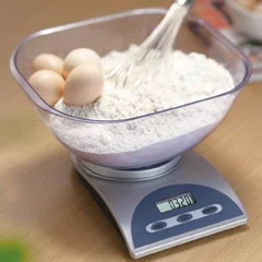 Camry EK 3250 Çukur Kefeli Mutfak Terazisi, 5 kg, 1 gr Hassasiyetli