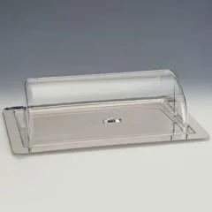 Zicco Çelik Tepsili Muhafaza Kabı, Polikarbon Roll Top Kapaklı, 62x42x18 cm