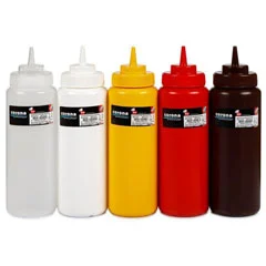 Corona Professional Ketçap Mayonez Sosluk, Geniş Kapaklı, Şeffaf, 950 ml, BO2120