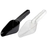 Corona Professional Polikarbon Buz Küreği, 8 cm, Siyah - Görsel 1