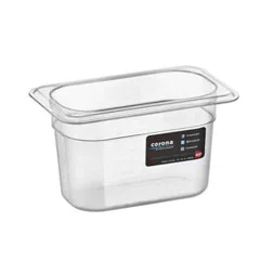 Corona Professional Polikarbon Gastronom Küvet, 1/9, 100 mm, BO168