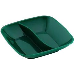 Corona Professional Polikarbon Sos Kabı, Kare, Bölmeli, BO726, Yeşil