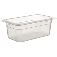 Corona Professional Polipropilen Gastronom Küvet, 1/4, Dikdörtgen, 10 cm, BO1148