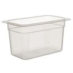 Corona Professional Polipropilen Gastronom Küvet, 1/4, Dikdörtgen, 1,5 cm, BO1149