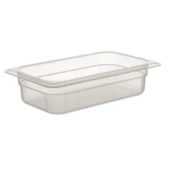 Corona Professional Polipropilen Gastronom Küvet, 1/4, Dikdörtgen, 6,5 cm, BO1170