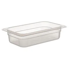 Corona Professional Polipropilen Gastronom Küvet, 1/4, Dikdörtgen, 6,5 cm, BO1170