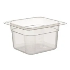 Corona Professional Polipropilen Gastronom Küvet, 1/6, Kare, 10 cm, BO1144