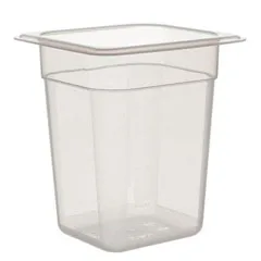 Corona Professional Polipropilen Gastronom Küvet, 1/6, Kare, 20 cm, BO1146