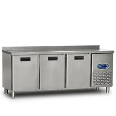 Dampak Üç Kapılı Tezgah Tipi Saladbar, 455 lt