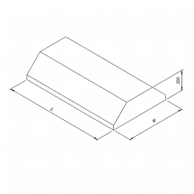 Filtresiz Orta Tip Davlumbaz, 550x150 cm