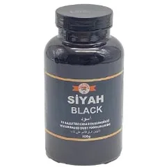 Decaroma Su Bazlı Toz Gıda Boyası, Siyah, 100 gr