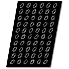 Demarle Flexipan 1080 Mini Oval Silikon Kalıp, 40x30 cm