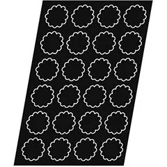 Demarle Flexipan 1282 Fluted Brıoches Silikon Kalıp, 40x60 cm