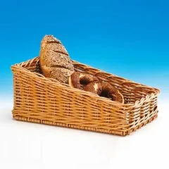 Zicco Derin Ekmek Sepeti, Eğimli, Plastik, 27x45x18-8 cm, Koyu Renk