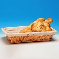 Zicco Dikdörtgen Açık Büfe Sepeti, 55x34x11 cm