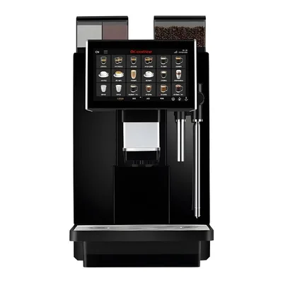 Dr Coffee Coffee Zone Süper Otomatik Kahve Makinesi, Süt Köpürtme Sistemi ve Sıcak Su Musluklu