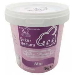Dr Paste Mor Şeker Hamuru, 1 kg