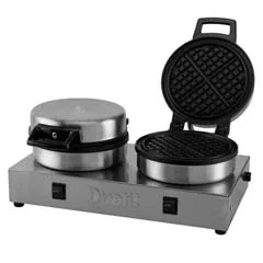 Dualit Waffle Makinesi, Çift Gözlü, Saatte 60 Waffle